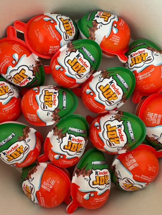 Фигурка майнкрафт kinder joy — 3