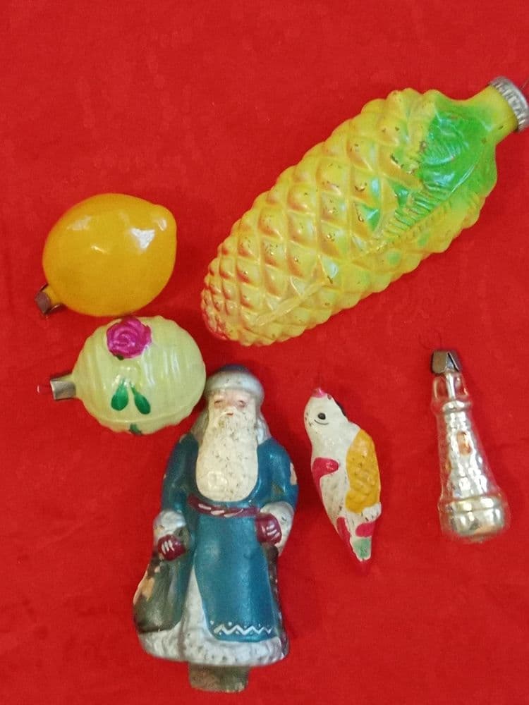 Ёлочные игрушки СССР ( обычные и малютки ) — 5