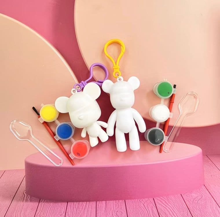 DIY мишки с красками — 2