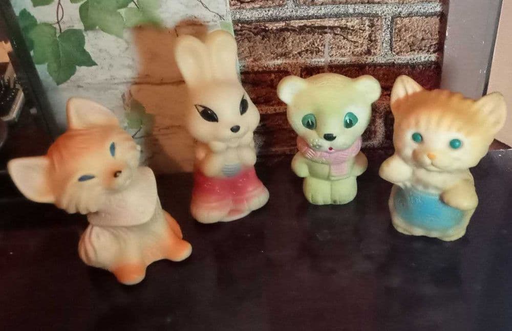 Продам. Резиновые игрушки СССР. Пищалки. — 1