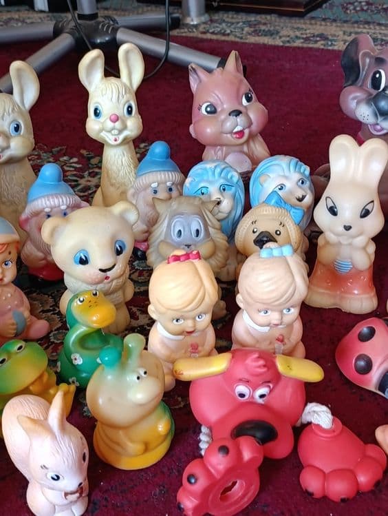 Резиновые игрушки СССР — 3