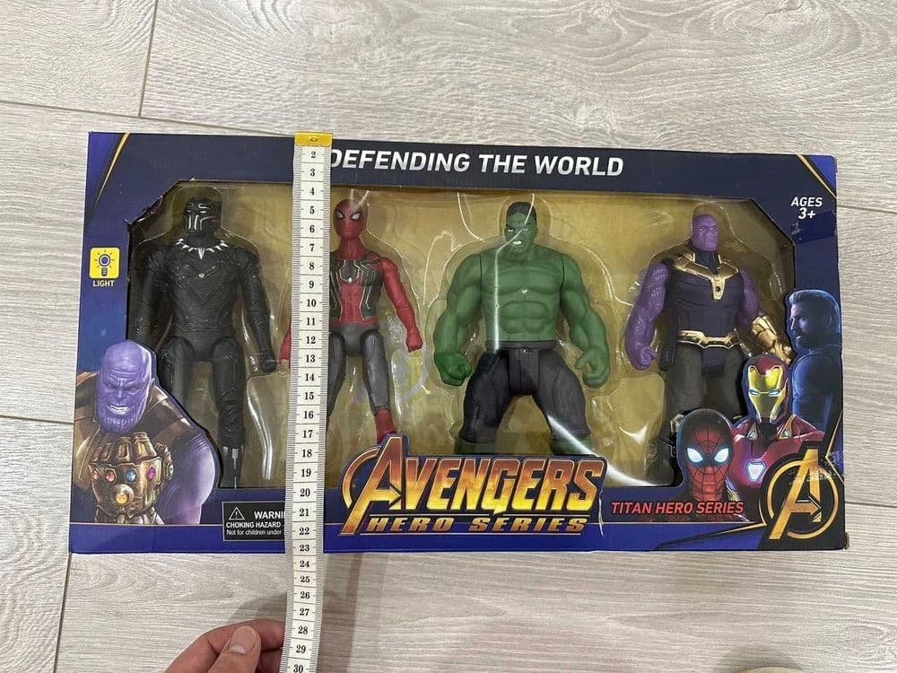 Набор фигурок супергероев игровой Мстители MARVEL legends — 2
