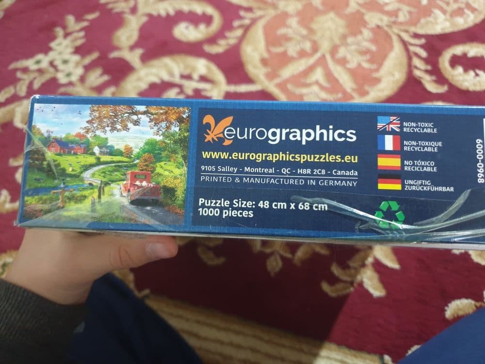 1000 puzzle kop o'ynalmagan made in turkiya — 2