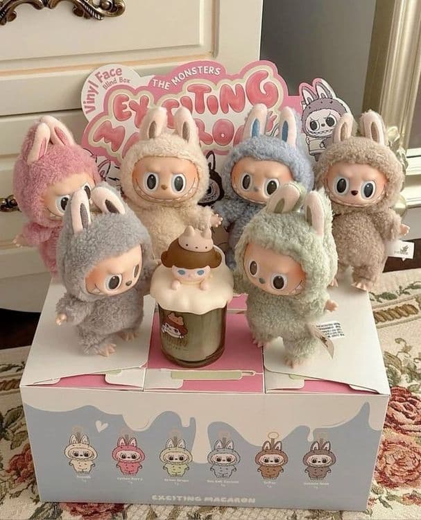 Labubu exciting macarons Лабубу доставка 24/7 — 1