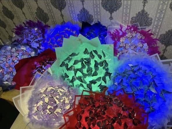 Stich, sitich, ayiqcha, стич, ситич, айикча mandarin buket kapalek buk — 7