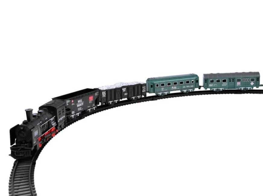 Электропоезд Rail King с рельсами на батарейках — 3