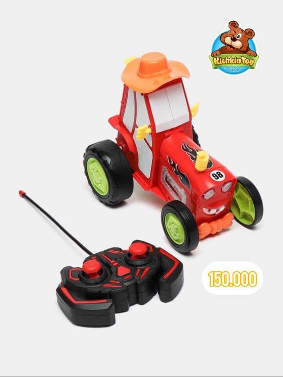 Masofadan boshqariluvchi quvnoq traktor — 2