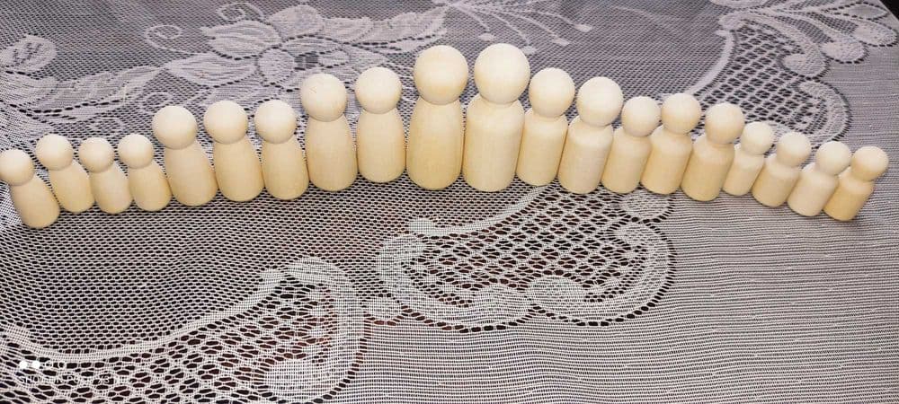 деревянные фигурки для расстановок — 1