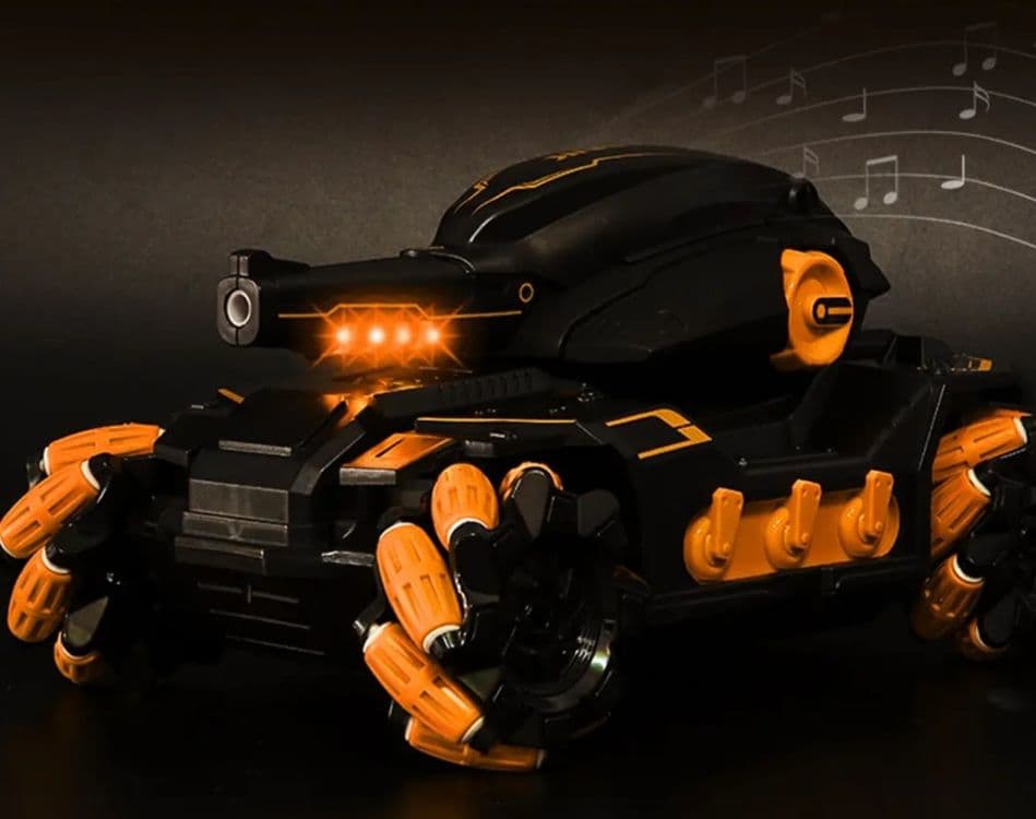 O'yinchoq pultli tank o'q otadi игрушка стрелок радиоуправление skdika — 5