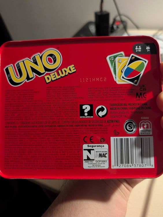 Uno Deluxe металлический — 2