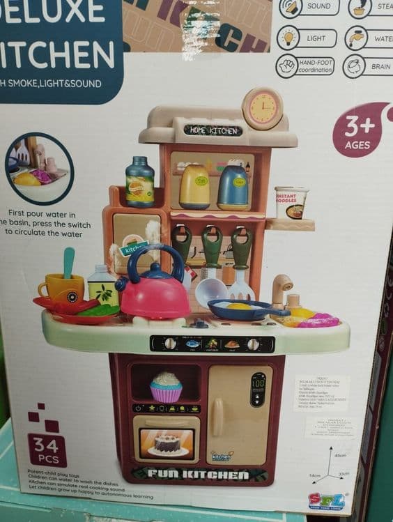 Даставка безплатная. Кухня набор 34 предмета Deluxa kitchen — 1