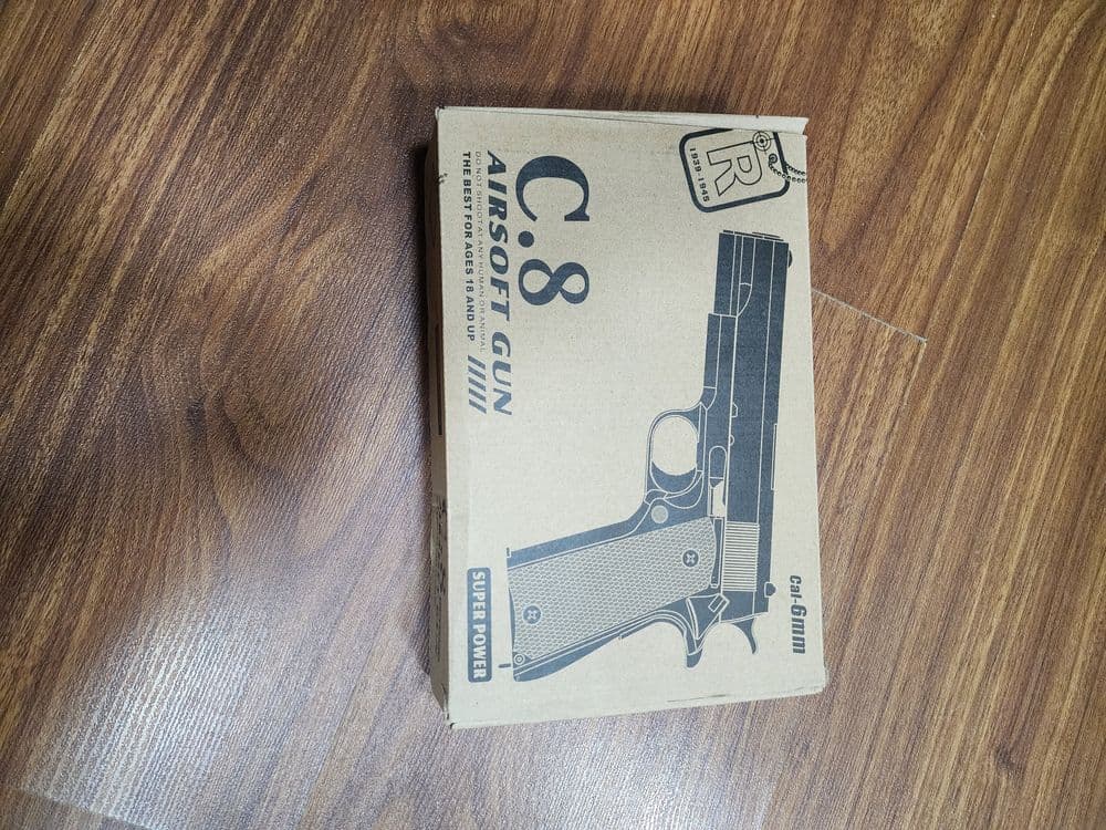 Железный пистолет C8 — 1