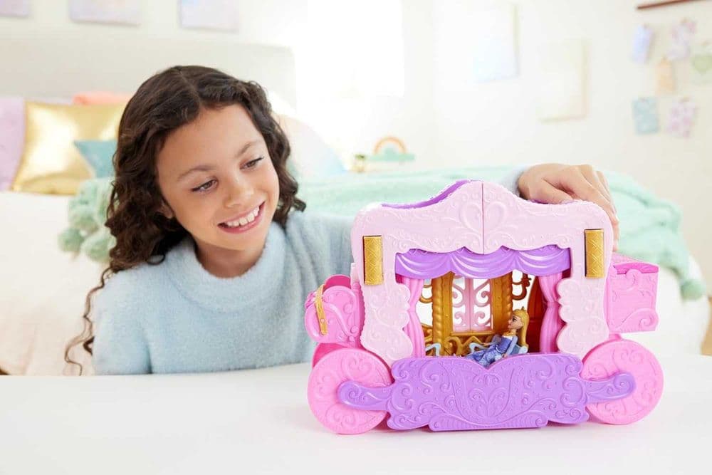 Disney Princess от Mattel, трансформирующийся набор «Карета в замок» — 3