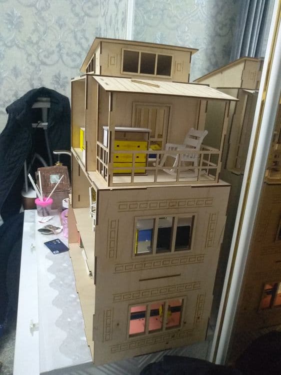 Maket oʻyinchoq uycha — 2