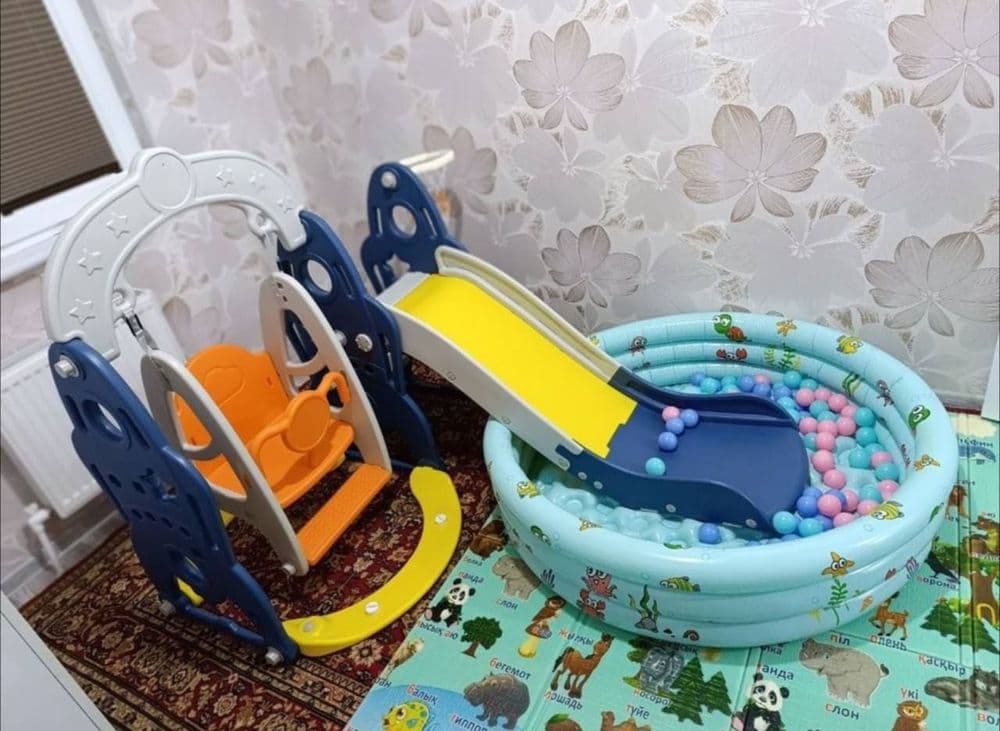 Горка качела детский — 2