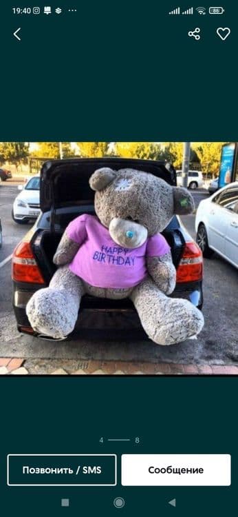 Optimi: Teddy Teddi Teddiy / ТЕДДИ 30sm 3mgacha — 3