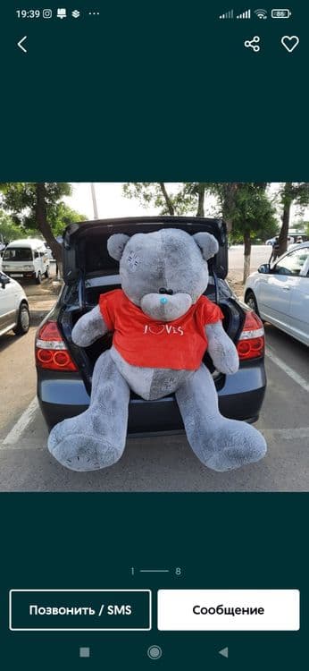 Optimi: Teddy Teddi Teddiy / ТЕДДИ 30sm 3mgacha — 6