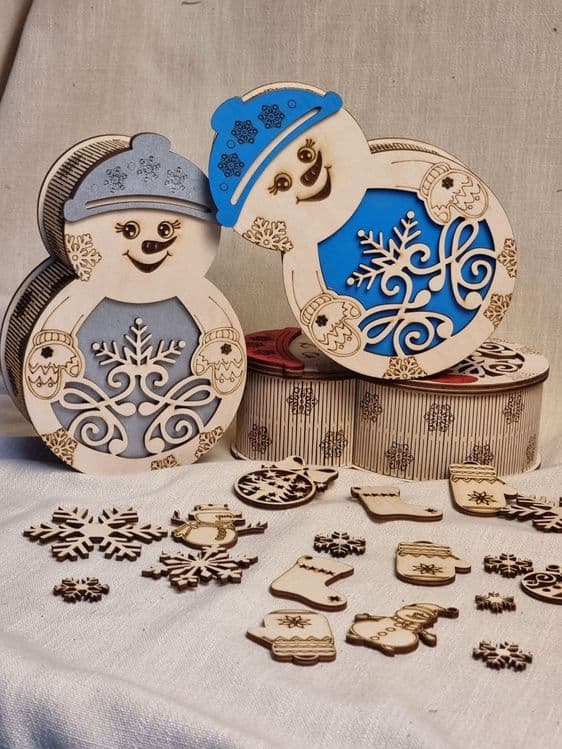 Боксы коробки деревянные для сладостей — 5