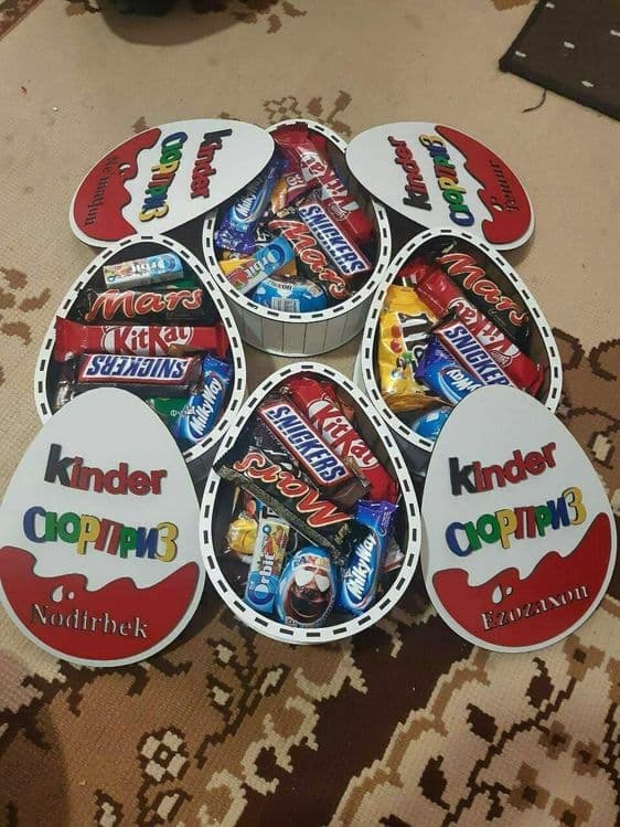 Боксы коробки деревянные для сладостей — 6