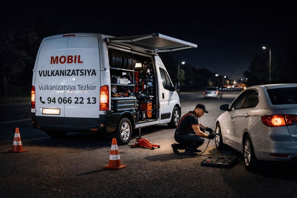 Vulkanizatsiya vizv Toshkent 24/7 — 1