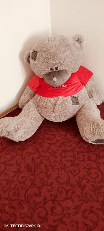 Ayiq katta buyi 130 sm oʻyinchoq yangi narxi 500 ming kelishamiz — 3