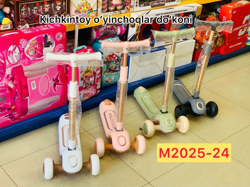 Самокат Samokat bolalar samokati  Детская машина Bolalar mashinasi — 6