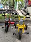 Детские трёхколёсные велосипеды.