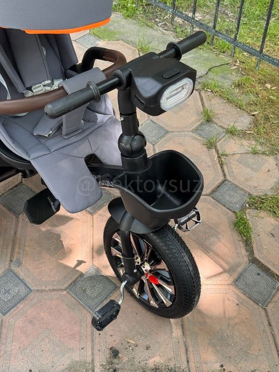 Детский велосипед Lottibaby 6200 Ultra с ручкой родителя от 1-5 лет — 2