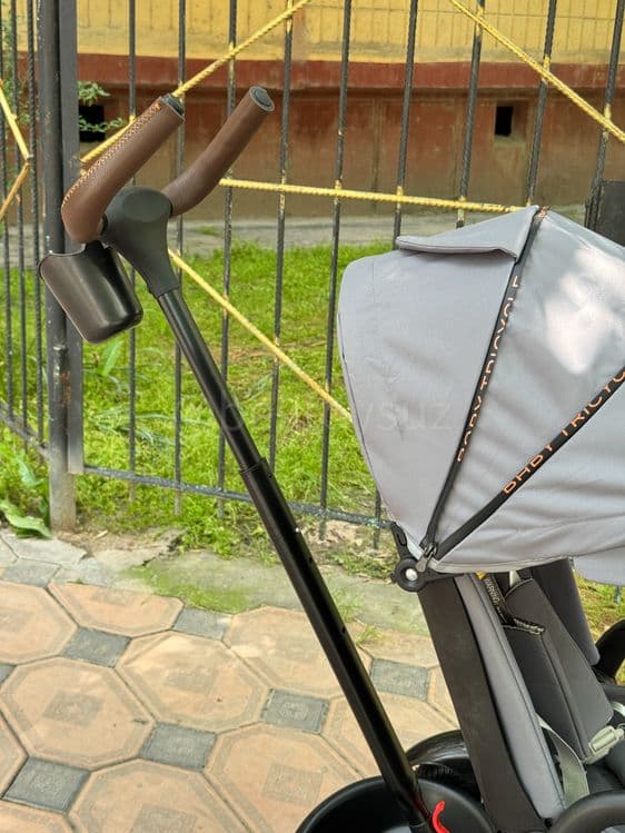 Детский велосипед Lottibaby 6200 Ultra с ручкой родителя от 1-5 лет — 4