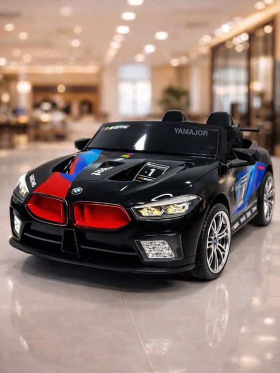 Bolalar mashinasi 2 kishilik bmw 1600 babycar elektromobil detskiy — 1