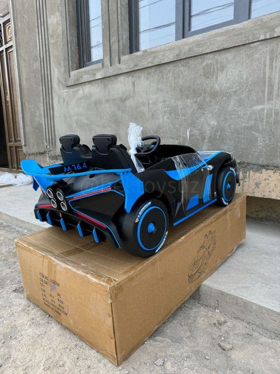 Детская машина Bugatti Bolide 24V – 2 местная, Bluetooth, 4x4 — 2