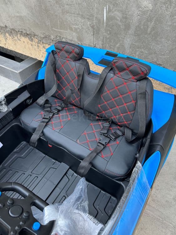 Детская машина Bugatti Bolide 24V – 2 местная, Bluetooth, 4x4 — 4