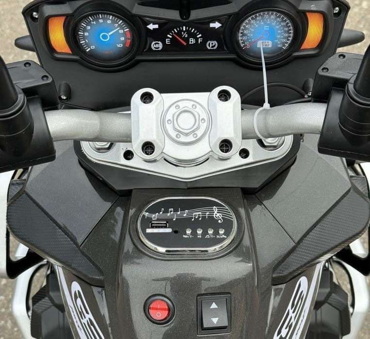 Детский мотоцикл WN258 | 2-7 лет | Свет, Bluetooth, EVA колёса, 12V — 3
