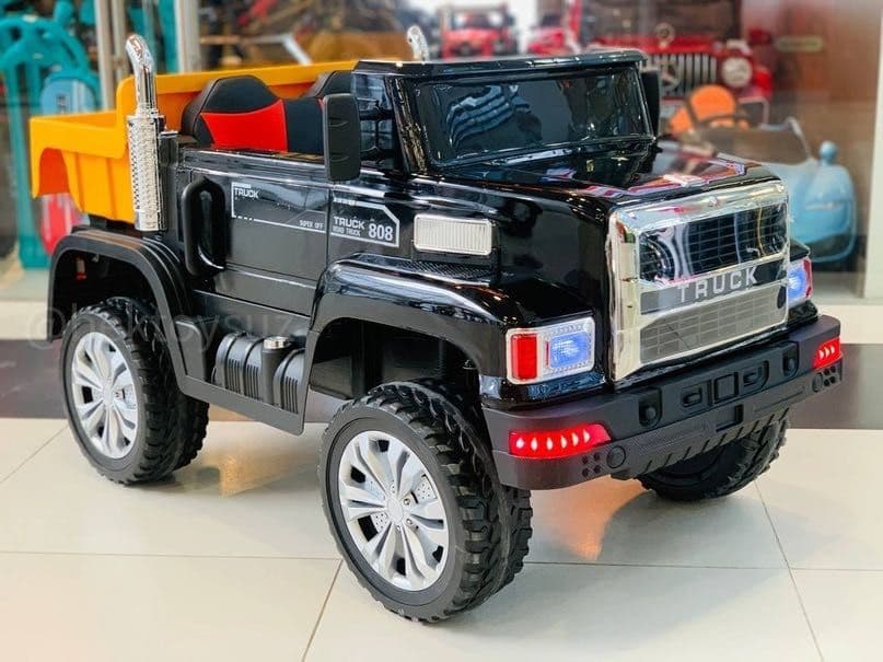 Детский грузовик самосвал 4x4 12V Bluetooth EVA колёса с пультом — 1