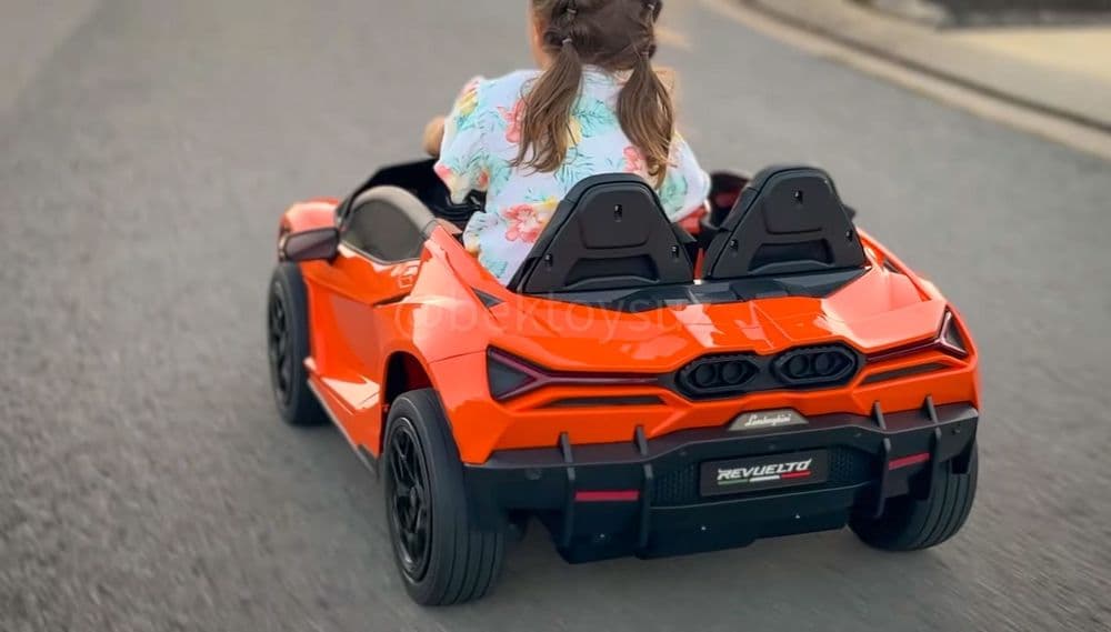 Детская машина Lamborghini Revuelto 24V 2-местная до 14 км/ч до 110 кг — 4