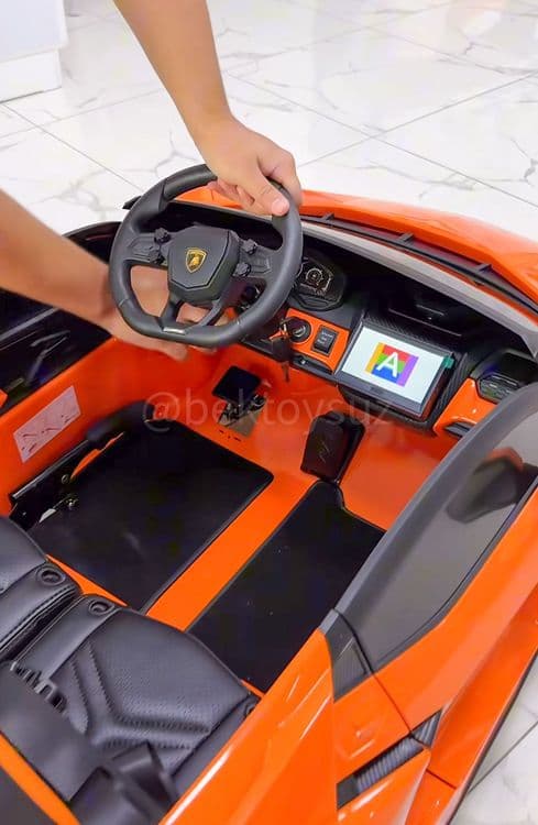 Детская машина Lamborghini Revuelto 24V 2-местная до 14 км/ч до 110 кг — 5