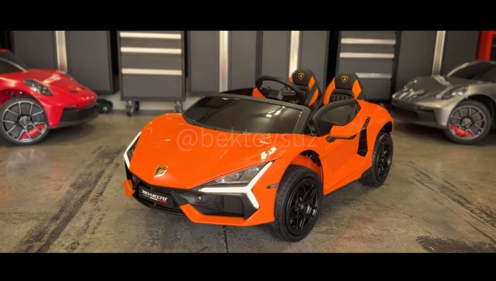 Детская машина Lamborghini Revuelto 24V 2-местная до 14 км/ч до 110 кг — 8