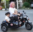 Детский мотоцикл GUFI 12V | 2-местный, 3-10 лет, до 80 кг