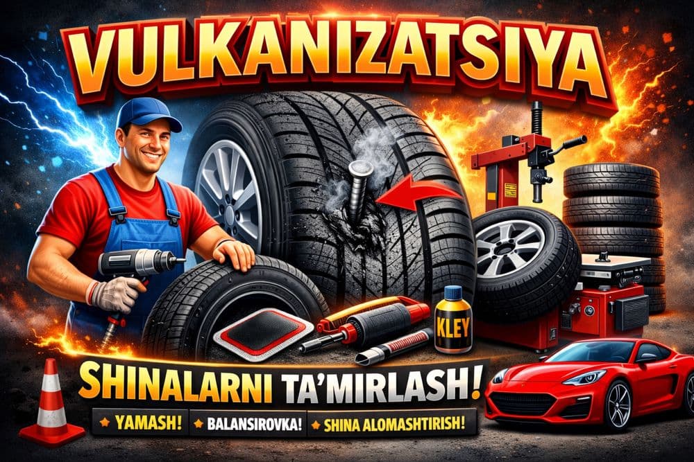 Vulkanizatsiya xizmati 24/7 — 1