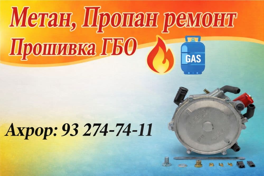 Метан, Пропан ремонт, прошивка гбо — 1