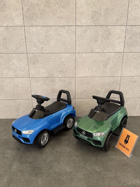 Электромобиль для детей, на аккумуляторе, Толокар Mers & BMW 2-4 лет — 1