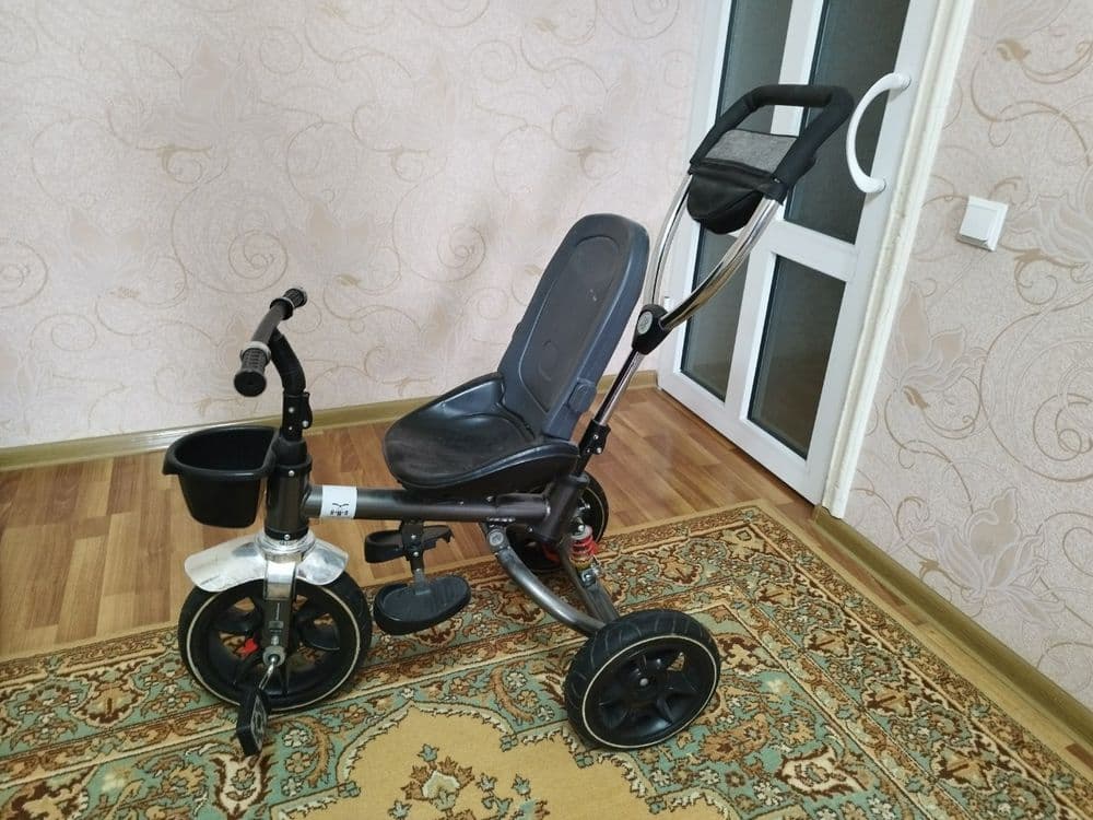 Велосипед 3 в 1 трёх колёсный детский — 4