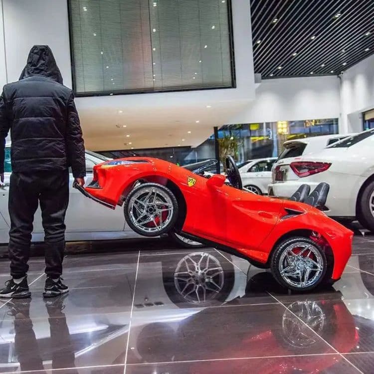 КАТТА мошинча Ferrari original детский машина — 8