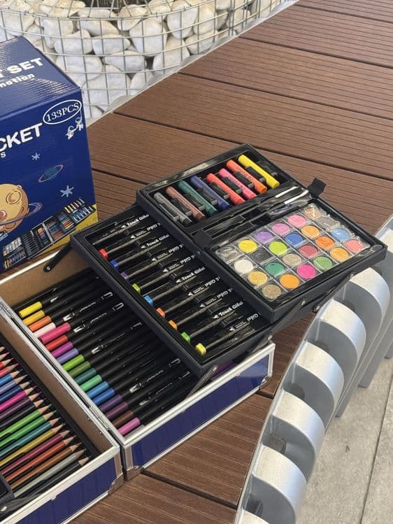 Набор для рисования для девочек, мальчиков 133 предм (3-етаж) — 4