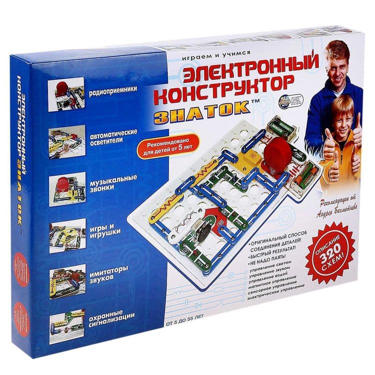 Конструктор Знаток. Лучший подарок для детей 7–14 лет. Znatok — 4