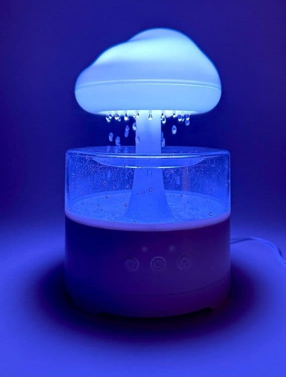 Увлажнитель воздуха ночник Led подсветкой с Bluetooth колонкой — 5
