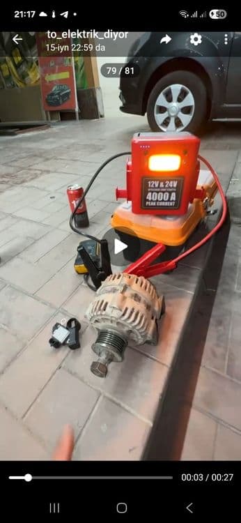 Avto elektrik moshina ochish benzin nasos zamen 24/7vizb hizmati — 1