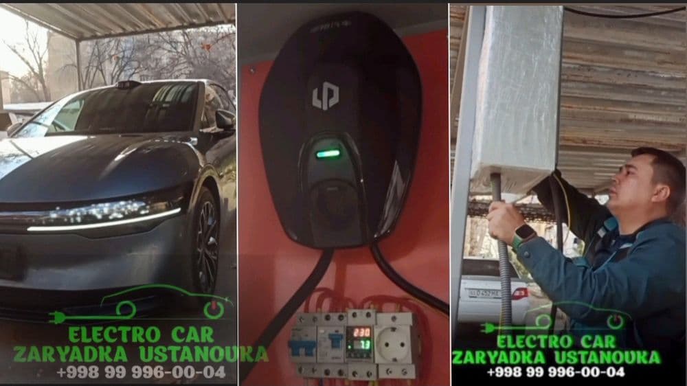 Zaryadka ustanovka qilmiz Byd L6 L7 L9 Honji Mers Bmw Lepmotor 7kv — 5