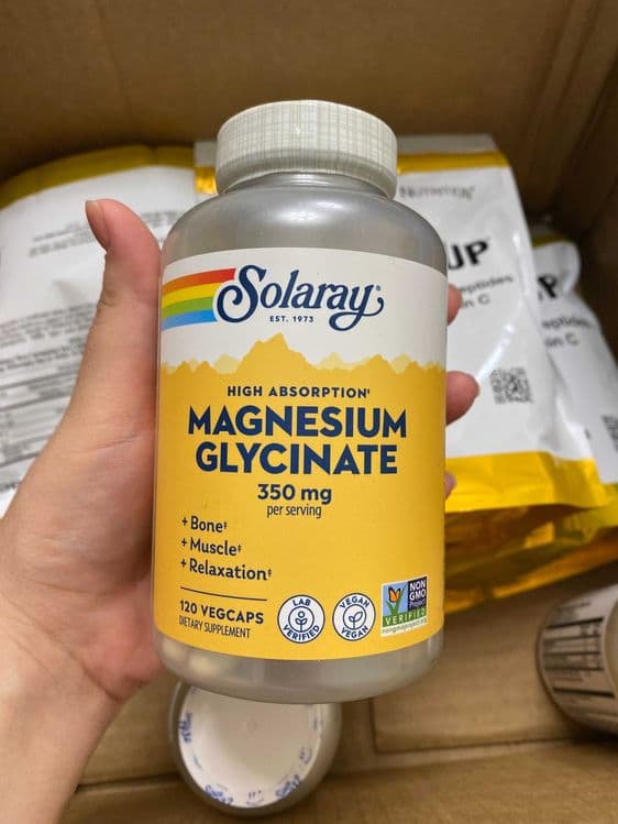 Глицинат магния, 350 мг, 120 капсул. Magnesium Glycinate 350mg — 1