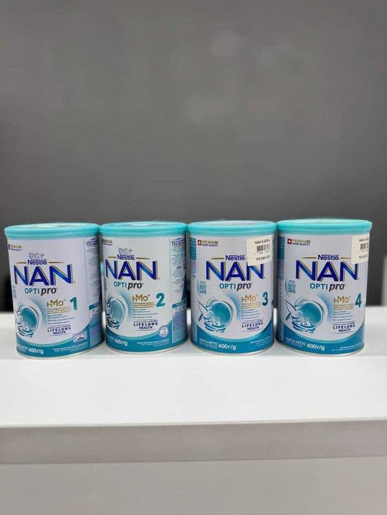Nan 1,2,3,4, безлактозный, гипоаллергенный, тройной комфорт — 1